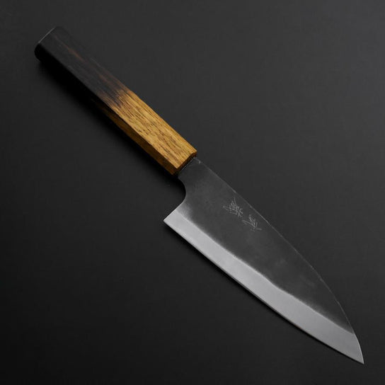 Funayuki White Steel #2 Kurouchi Manche Yaki Urushi 155mm