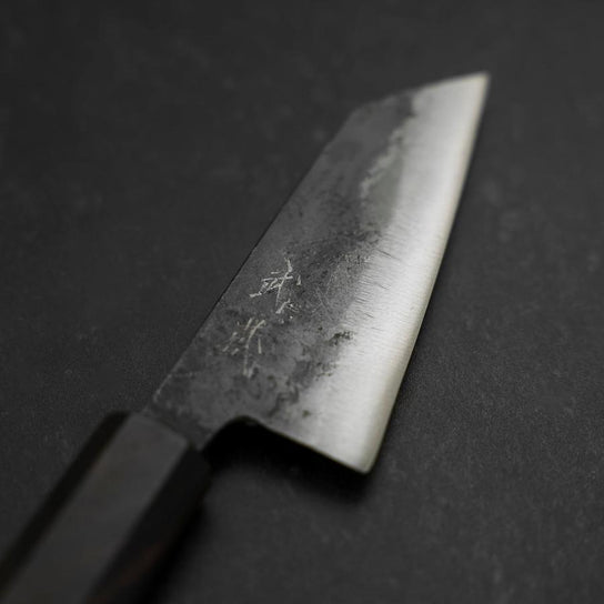 Kobunka Blue Steel #2 Kurouchi Manche en Ébène 80mm