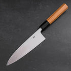 Aideba Blue Steel #1 Hon-Kasumi Manche en Buffle et Bois de Teck 165mm-[Musashi]-[Couteaux de cuisine japonais]