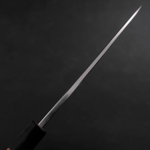 Aideba Blue Steel #1 Hon-Kasumi Manche en Buffle et Bois de Teck 165mm-[Musashi]-[Couteaux de cuisine japonais]