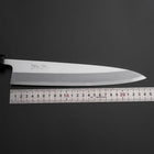 Aideba White Steel #2 Kasumi Manche Buffle et Ébène 240mm-[Musashi]-[Couteaux de cuisine japonais]