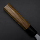 Aideba White Steel #2 Kasumi Manche en Buffle et Bois de Teck 210mm-[Musashi]-[Couteaux de cuisine japonais]
