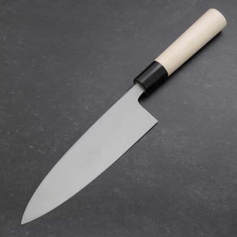 Aideba White steel #2 Kasumi Buffalo Magnolia Handle 180mm-[Musashi]-[Couteaux de cuisine japonais]