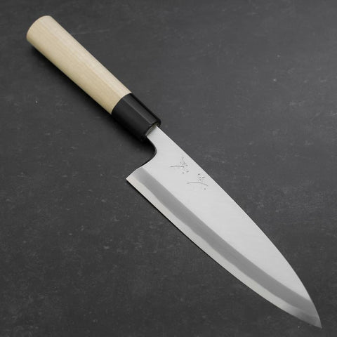 Aideba White steel #2 Kasumi Buffalo Magnolia Handle 180mm-[Musashi]-[Couteaux de cuisine japonais]