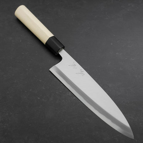 Aideba White steel #2 Kasumi Buffalo Magnolia Handle 210mm-[Musashi]-[Couteaux de cuisine japonais]