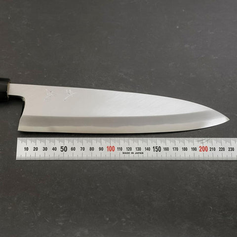 Aideba White steel #2 Kasumi Buffalo Magnolia Handle 225mm-[Musashi]-[Couteaux de cuisine japonais]