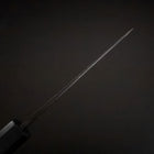 Ajikiri Blue Steel #2 Kurouchi Manche Urushi Bleu 105mm-[Musashi]-[Couteaux de cuisine japonais]