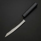 Ajikiri Blue Steel #2 Kurouchi Manche Urushi Bleu Sombre 145mm-[Musashi]-[Couteaux de cuisine japonais]