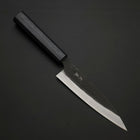 Ajikiri Blue Steel #2 Kurouchi Manche Urushi Bleu Sombre 145mm-[Musashi]-[Couteaux de cuisine japonais]