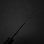 Ajikiri White Steel #2 Kurouchi Manche en Buffle et Magnolia Oval 105mm-[Musashi]-[Couteaux de cuisine japonais]