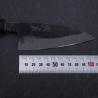 Ajikiri White Steel #2 Kurouchi Manche en Buffle et Magnolia 105mm-[Musashi]-[Couteaux de cuisine japonais]