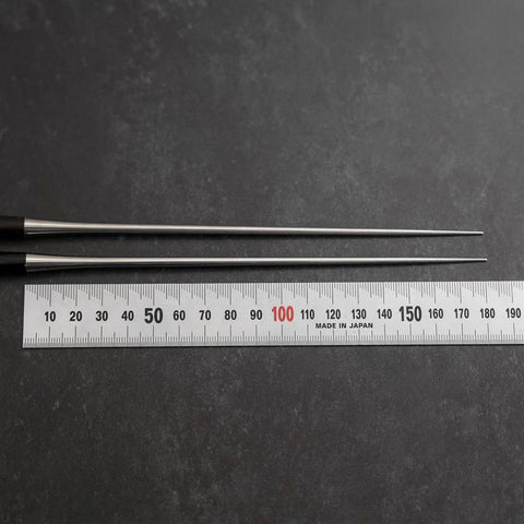 Baguettes Moribashi Honyaki Inox Manche Aube 180mm-[Musashi]-[Couteaux de cuisine japonais]