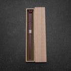 Baguettes en Bambou de Kagoshima 230mm Rouge avec Coffret en Bois de Paulownia-[Musashi]-[Couteaux de cuisine japonais]