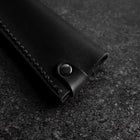 Black Leather Sheath for Petty Knife 150mm (5.9”)-[Musashi]-[Couteaux de cuisine japonais]