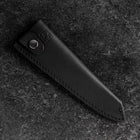 Black Leather Sheath for Petty Knife 150mm (5.9”)-[Musashi]-[Couteaux de cuisine japonais]