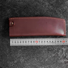 Brown Leather Sheath for Nakiri Knife 180mm (7”)-[Musashi]-[Couteaux de cuisine japonais]
