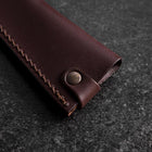 Brown Leather Sheath for Petty Knife 150mm (5.9”)-[Musashi]-[Couteaux de cuisine japonais]