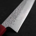 Bunka AUS-10 Tsuchime Damas Manche en Bois de Rose 170mm-[Musashi]-[Couteaux de cuisine japonais]