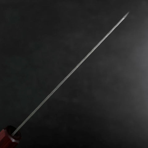 Bunka AUS-10 Tsuchime Damas Manche en Bois de Rose 170mm-[Musashi]-[Couteaux de cuisine japonais]