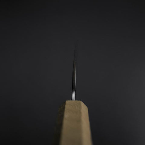 Bunka Blue Steel #1 Kurouchi Manche Urushi Blanc 170mm-[Musashi]-[Couteaux de cuisine japonais]