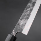 Bunka Blue Steel #1 Kurouchi Manche Urushi Bleu Sombre 170mm-[Musashi]-[Couteaux de cuisine japonais]