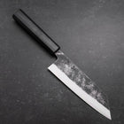 Bunka Blue Steel #1 Kurouchi Manche Urushi Bleu Sombre 170mm-[Musashi]-[Couteaux de cuisine japonais]