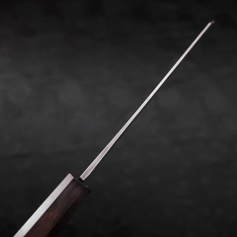 Bunka Blue Steel #1 Kurouchi Manche en Ébène 190mm-[Musashi]-[Couteaux de cuisine japonais]