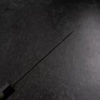 Bunka Blue Steel #1 Kurouchi Tsuchime Buffalo Walnut Handle 165mm (6.5”)-[Musashi]-[Couteaux de cuisine japonais]