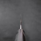 Bunka Blue Steel #2 Kurouchi Damascus Buffalo Ebony Handle 165mm (6.5”)-[Musashi]-[Couteaux de cuisine japonais]