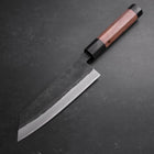 Bunka Blue Steel #2 Revêtement Inox Kurouchi Manche en Noyer 165mm-[Musashi]-[Couteaux de cuisine japonais]