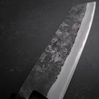 Bunka Blue Steel #2 Revêtement Inox Kurouchi Manche en Noyer 165mm-[Musashi]-[Couteaux de cuisine japonais]