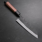 Bunka Blue Steel #2 Revêtement Inox Kurouchi Manche en Noyer 165mm-[Musashi]-[Couteaux de cuisine japonais]