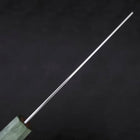 Bunka Blue Super Poli Manche en Érable Vert 180mm-[Musashi]-[Couteaux de cuisine japonais]