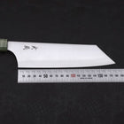 Bunka Blue Super Poli Manche en Érable Vert 180mm-[Musashi]-[Couteaux de cuisine japonais]