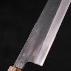 Bunka Blue Steel #1 Revêtement Inox Kurouchi Manche en Chêne 190mm-[Musashi]-[Couteaux de cuisine japonais]