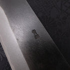 Bunka Blue steel #2 Kurouchi Chokin Nami-Fuji Manche en Buffle et Ébène 175mm-[Musashi]-[Couteaux de cuisine japonais]