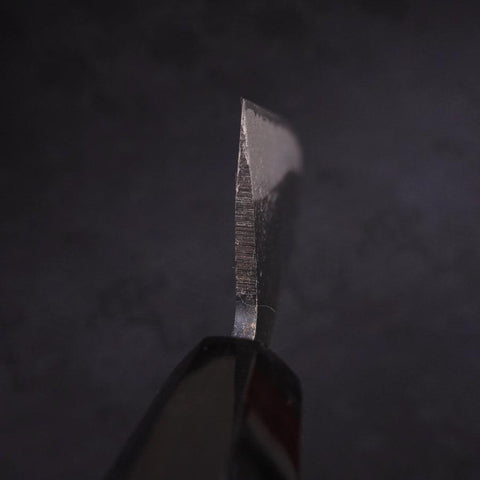 Bunka Blue steel #2 Kurouchi Chokin Samourai Pleine Lune Manche en Buffle et Ébène 175mm-[Musashi]-[Couteaux de cuisine japonais]