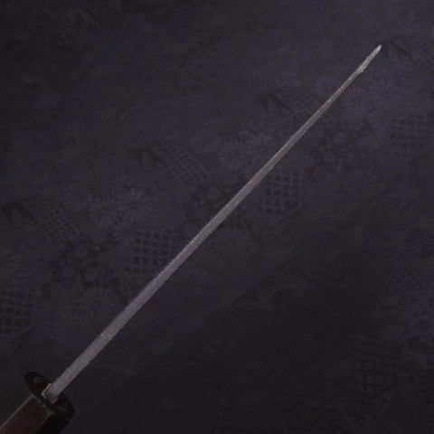 Bunka Blue steel #2 Kurouchi Chokin Samourai Pleine Lune Manche en Buffle et Ébène 175mm-[Musashi]-[Couteaux de cuisine japonais]