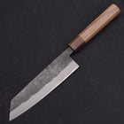 Bunka Blue steel #2 Revêtement Inox Kurouchi Manche en Noyer et Bois de Rose 180mm-[Musashi]-[Couteaux de cuisine japonais]