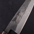 Bunka Blue steel #2 Revêtement Inox Kurouchi Manche en Noyer et Bois de Rose 180mm-[Musashi]-[Couteaux de cuisine japonais]
