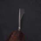 Bunka Blue steel #2 Revêtement Inox Kurouchi Manche en Noyer et Bois de Rose 180mm-[Musashi]-[Couteaux de cuisine japonais]