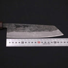 Bunka Blue steel #2 Revêtement Inox Kurouchi Manche en Noyer et Bois de Rose 180mm-[Musashi]-[Couteaux de cuisine japonais]