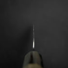 Bunka HAP-40 Bokashi Manche en Magnolia avec Double Embouts en Buffle 180mm-[Musashi]-[Couteaux de cuisine japonais]