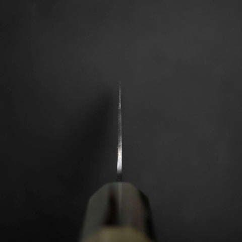 Bunka HAP-40 Bokashi Manche en Magnolia avec Double Embouts en Buffle 180mm-[Musashi]-[Couteaux de cuisine japonais]