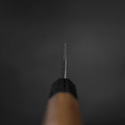 Bunka Revêtement Inox Blue Steel #2 Kurouchi Manche en Noyer 180mm-[Musashi]-[Couteaux de cuisine japonais]