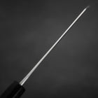 Bunka Revêtement Inox Blue steel #2 Kurouchi Manche en Noyer 180mm-[Musashi]-[Couteaux de cuisine japonais]
