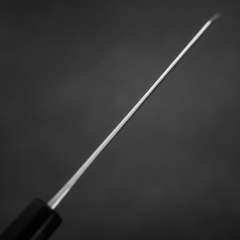 Bunka Revêtement Inox Blue steel #2 Kurouchi Manche en Noyer 180mm-[Musashi]-[Couteaux de cuisine japonais]