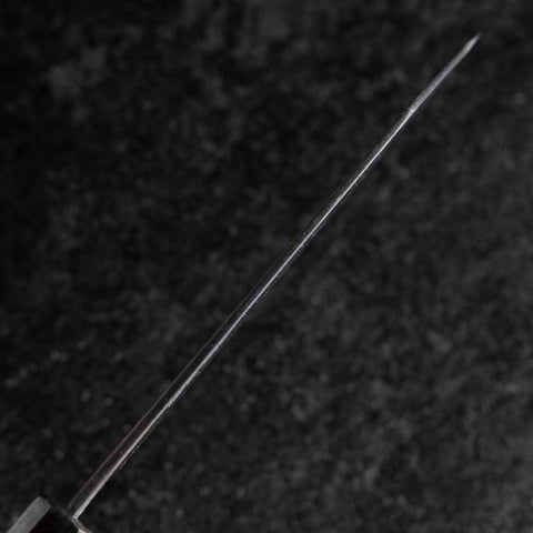 Bunka Revêtement inox Blue Steel #2 Kurouchi Manche Urushi Bleu 170mm-[Musashi]-[Couteaux de cuisine japonais]