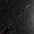 Bunka Revêtement inox Blue Steel #2 Kurouchi Manche Urushi Pourpre 170mm-[Musashi]-[Couteaux de cuisine japonais]