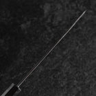 Bunka Revêtement inox Blue Steel #2 Kurouchi Manche Urushi Vert 170mm-[Musashi]-[Couteaux de cuisine japonais]